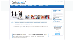 Desktop Screenshot of fashion-networks.com